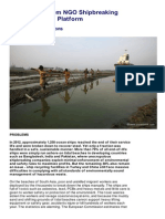 Articles From NGO Shipbreaking Platform: Problems and Solutions
