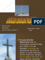 Crucea Eroilor Neamului - Crucea de pe Caraiman 2.62.pps
