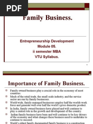 Family Business.ppt