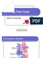 Cardiology Flash Cards (EKG in A Nut Shell)