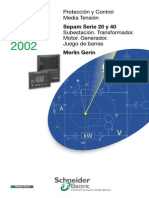 Sepam S20 & S40 (CatalogoESP 2002)