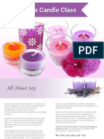Soy Wax Candle Class