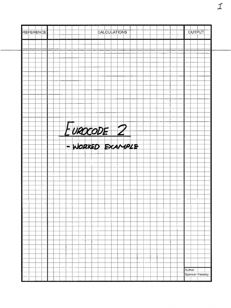 Eurocode 2 Worked Example