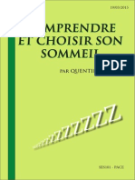 Comprendre Et Choisir Son Sommeil, Par Quentin Chabert