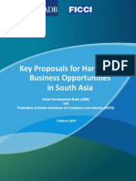 Key Proposals For Harnessing Business Opportunities in South Asia