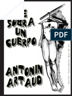 Antoni Artaud Me Sobra Un Cuerpo