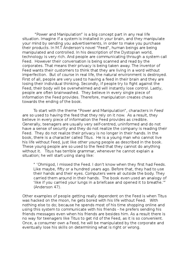 Essays feed review image