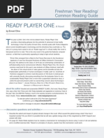 Download Ready Player One Common Reading Guide by RandomHouseAcademic SN260484857 doc pdf