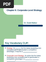 Chapter 6 Corporate-Level Strategy Student