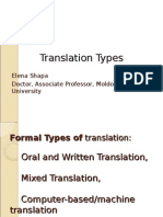 Translation Types