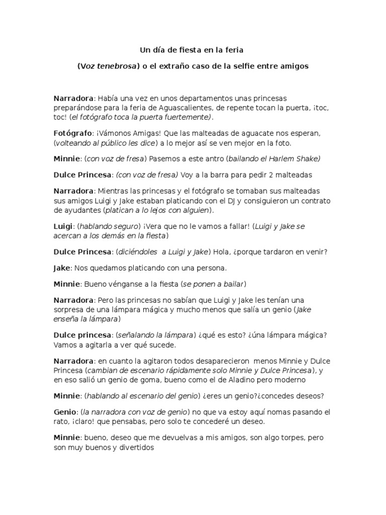 Obra de Teatro Corta Ocio