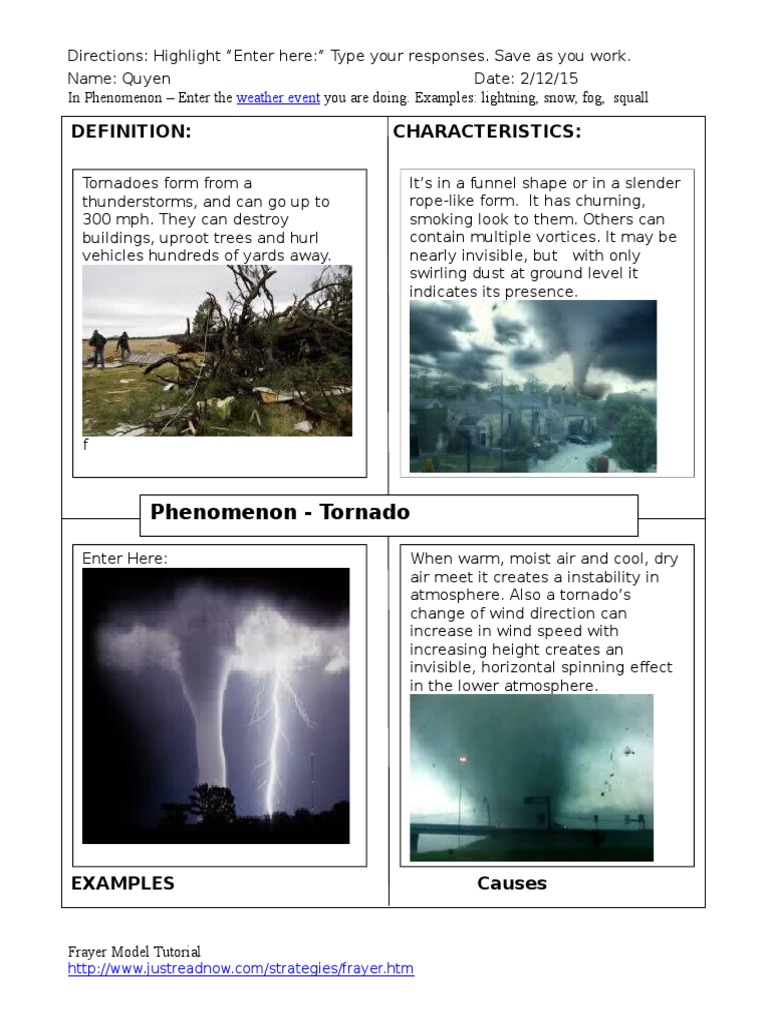 Understanding Tornado Formation and Characteristics | PDF