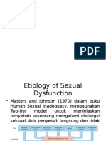 Etiologi disfungsi seksual