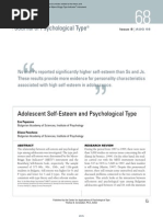 Download Adolescent Self-Esteem and Psychological Type by Papazova SN26049405 doc pdf