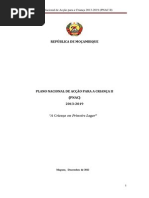 Plano de Acção Para a Criança 2013-2019 (PNAC II) - MMAS