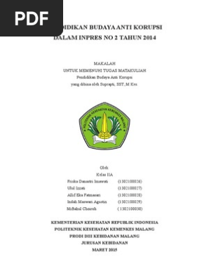 Makalah Korupsi