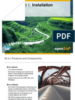 openSAP BIFOUR1 Week 2 Installation Upgrade Promotion PDF