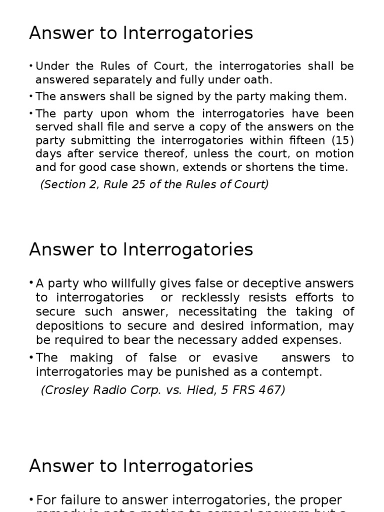 answer-to-interrogatories-pdf-interrogatories-deposition-law