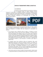 Administracion de Transporte Para Logistica