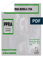 Modelo de Um Ppra Completo