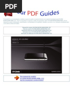 Manual Do Usuário d Link Roteador Dwr 512 p