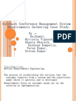 Outreach Conference Management System Requirements Gathering Case