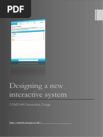 Coursework Interaction Design