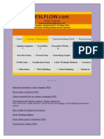 Esl Flow, Collection of PDF  for Writing Practice.