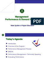 Management Performance & Reward Program