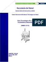 Guía Técnica Sobre Incubadoras