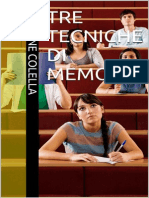 Tre Tecniche Di Memoria (Italian Edition) - Nodrm