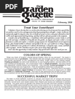 Shades of Green Garden Gazette - 2010 2 February