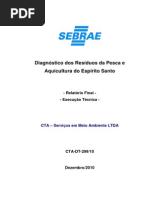 Diagnóstico dos Resíduos da Pesca e Aquicultura do Espírito Santo