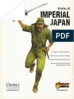 Bolt Action Japanese Army List