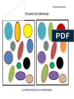 Diferencias Entre Conjuntos Formas Tamaño y Colores