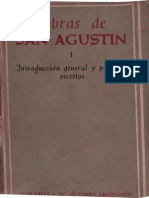 Bac - Obras de San Agustin 01 - Introduccion Y Primeros Escritos