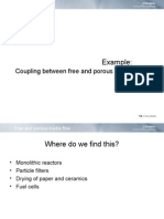 Example:: Coupling Between Free and Porous Media Flow