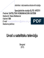 Uvod U Satelitsku Televiziju