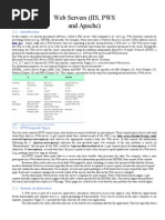 Web Servers (IIS, PWS and Apache) : WW W .D e