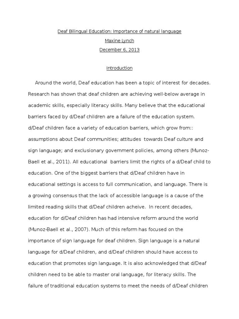 Journal of deaf studies and deaf education pdf picture