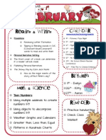 Chalfant's February 16 Kindergarten Newsletter