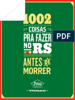 1002 Coisas para fazer no RS antes de morrer