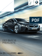 BMW i8 Preisliste