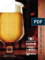Carta Cervejas Especiais