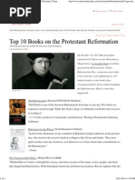 Top 10 Books On The Protestant Reformation - Christianity Today