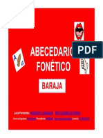 Abecedario Fonético Baraja