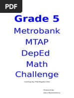 Grade 5 Mtap Reviewer