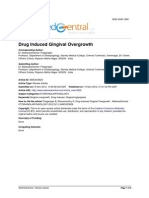 Drug Induced Gingival Overgrowth: Corresponding Author