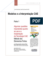 Modelos e a Interpretação CAE
