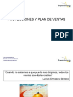 Proyecciones y Plan de Ventas